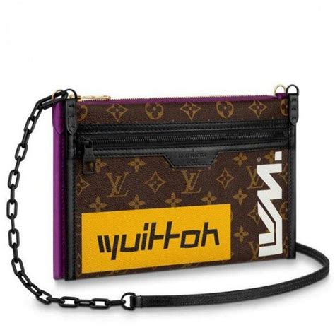 bolso louis vuitton doble|pulsera Louis Vuitton mujer.